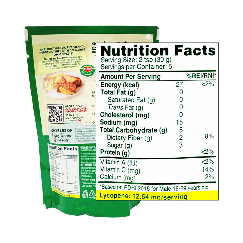 Del Monte Tomato Paste 150g