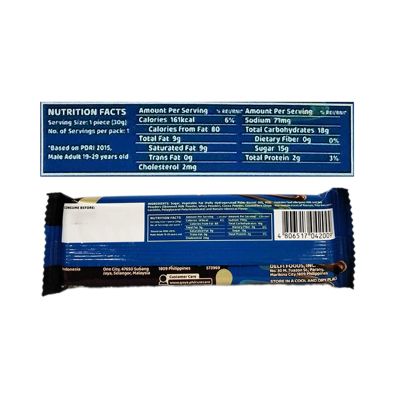 Goya Bar Milk Chocolate 30g