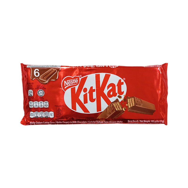 Nestle Kitkat 2 Finger 17g x 6's