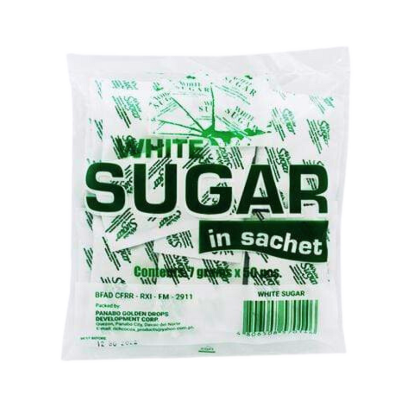 ECB White Sugar Sachet 7g x 50's