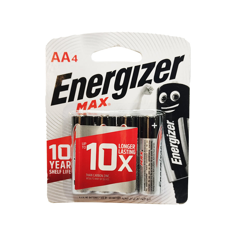 Energizer Max AA Battery 4's