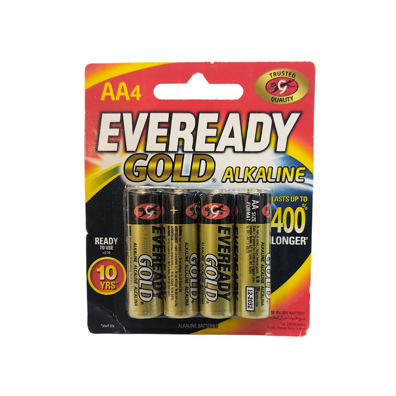 Eveready Gold A91 BP4 Battery 4's