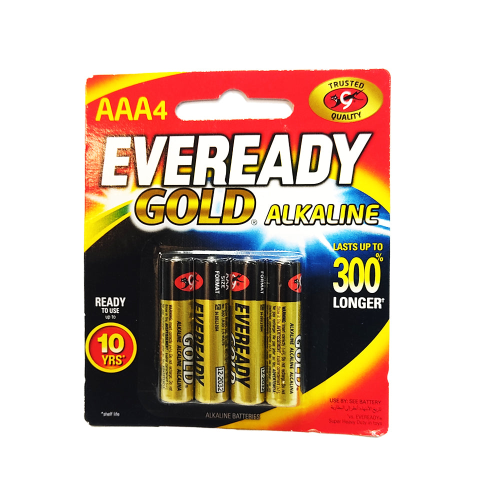 Eveready Gold Aaa Battery 4s 3948