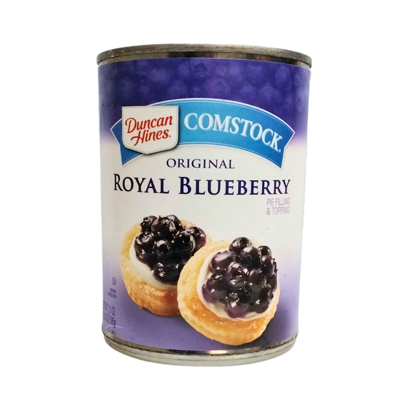 Duncan Hines Comstock Pie Filling And Topping Royal Blueberry 595g (21oz)