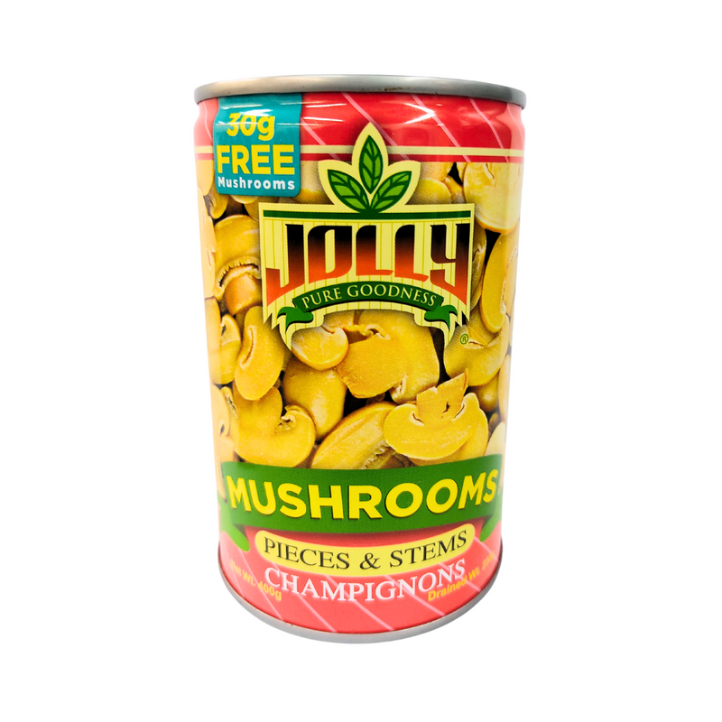 Jolly Mushrooms Pieces And Stems 400g