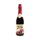 May 100% Sparkling Red Grape Juice 750ml