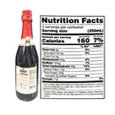 May 100% Sparkling Red Grape Juice 750ml
