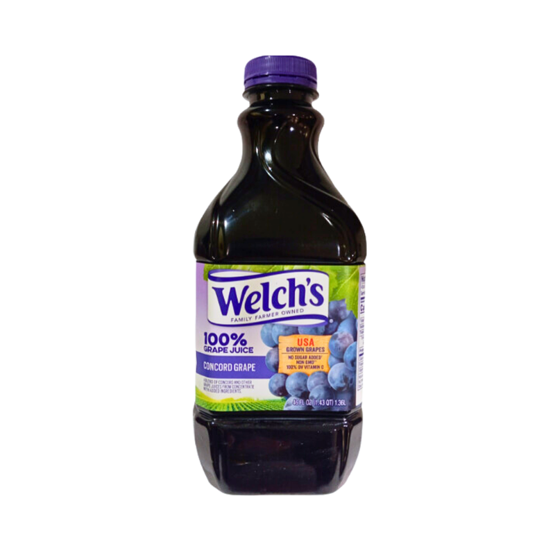 Welch's 100% Grape Juice Purple 1.36L (46oz)