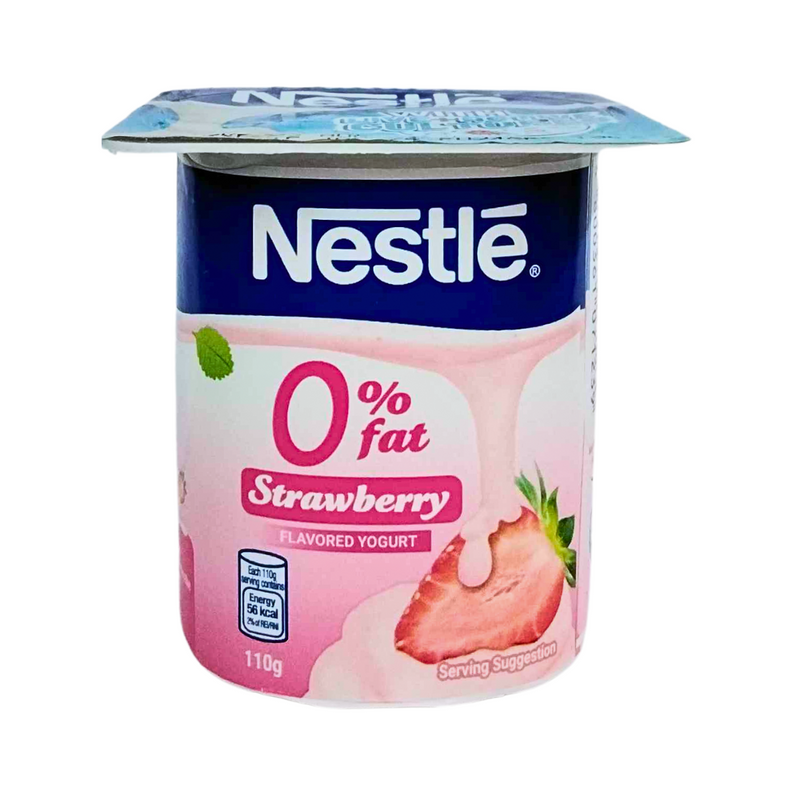 Nestle 0% Fat Fruit Yogurt Strawberry 110g