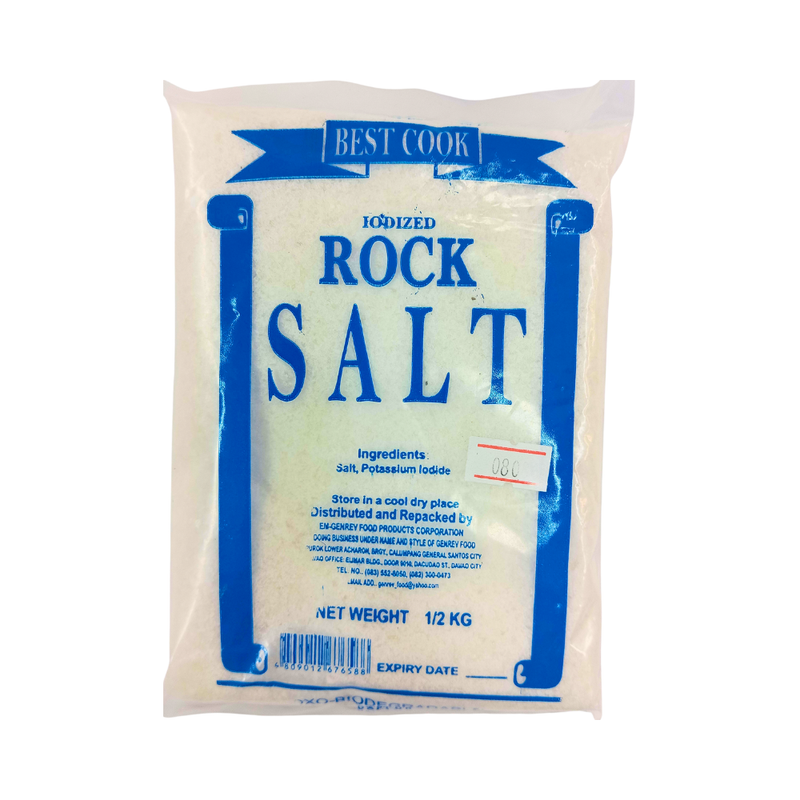 Genrev Iodized Salt Rock 1/2kg