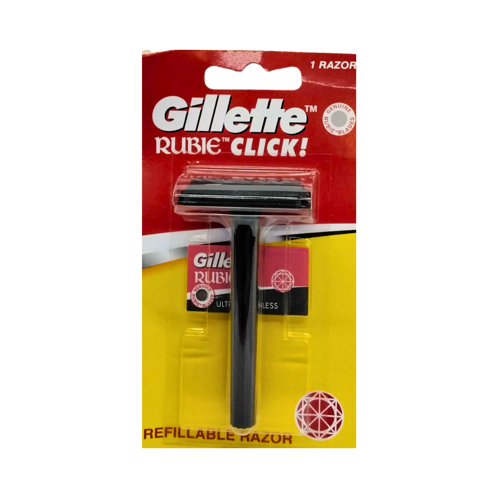 Gillette Rubie Click Razor Refillable