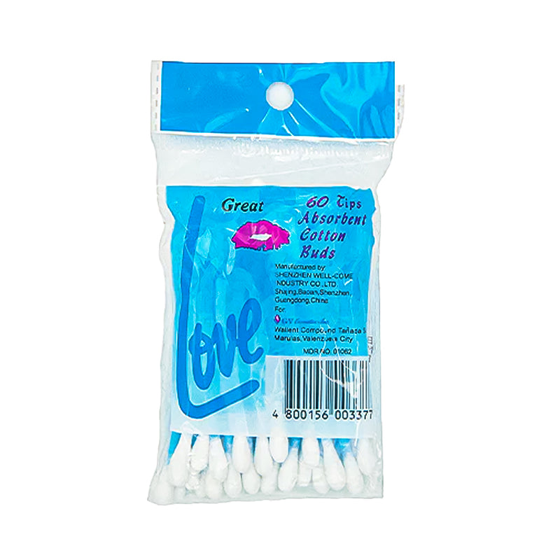Great Love Cotton Buds 60 Tips