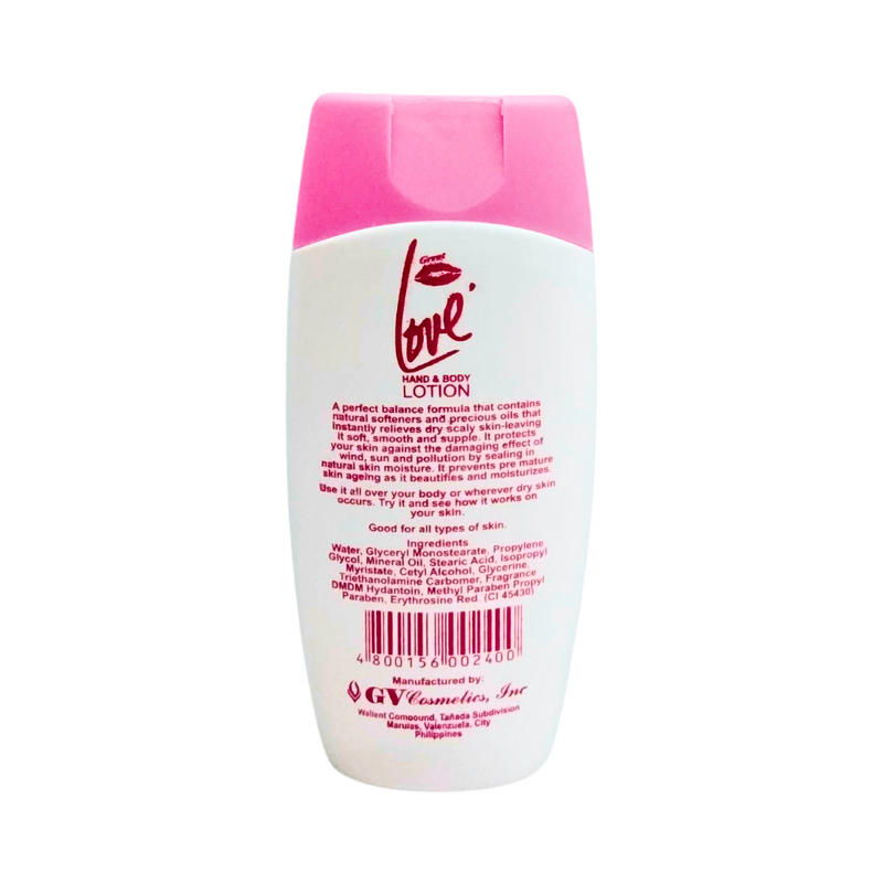 Great Love Hand And Body Lotion Pink 125ml