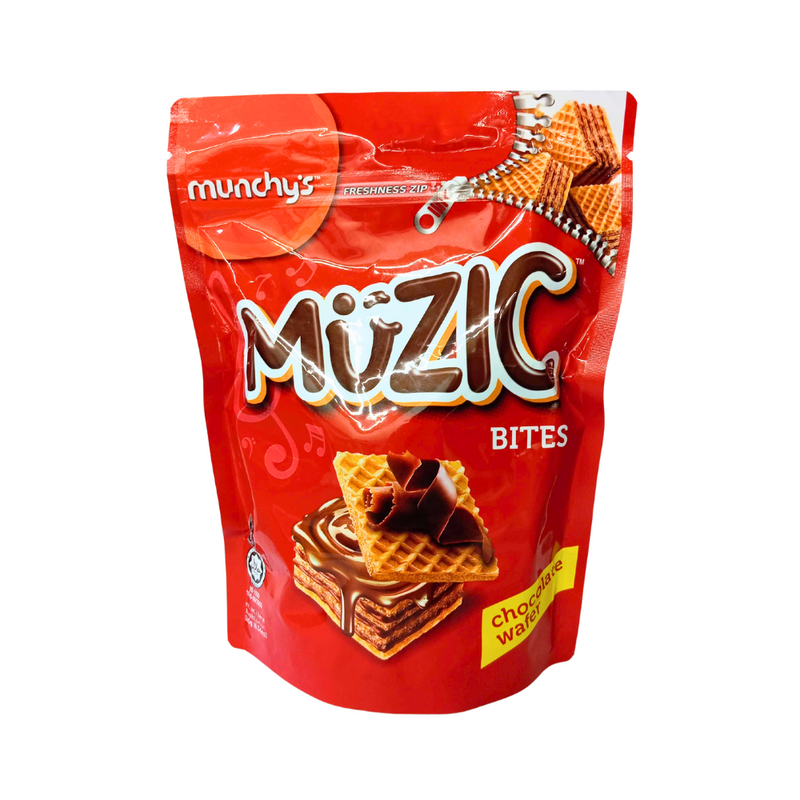 Munchy's Muzic Bites Chocolate Wafer 180g