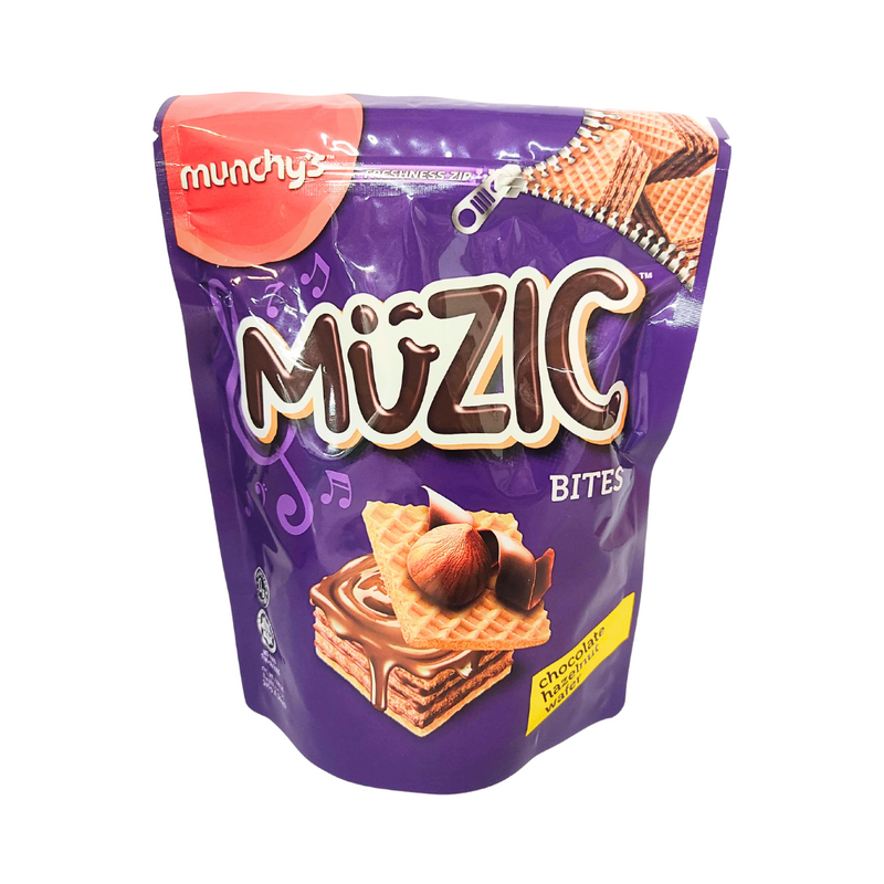 Munchy's Muzic Bites Chocolate Hazelnut Wafer 180g