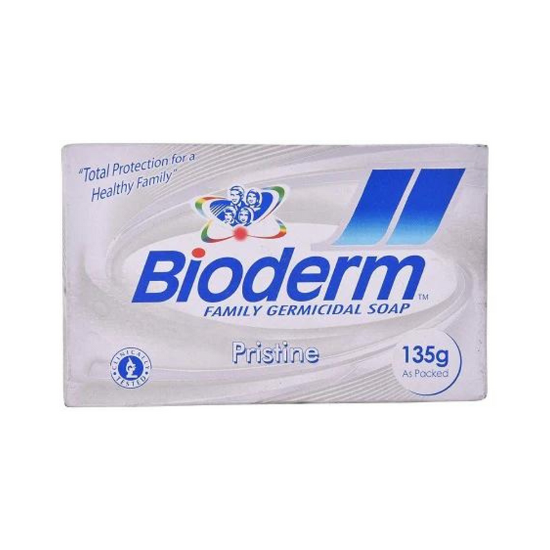 Bioderm Germicidal Soap Pristine White 135g