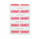 US Poly HD Plastic Cellophane 8 x 12in 100's