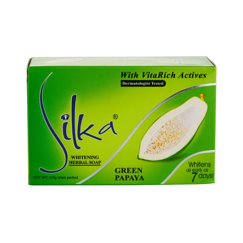 Silka Bar Soap Green Papaya 135g
