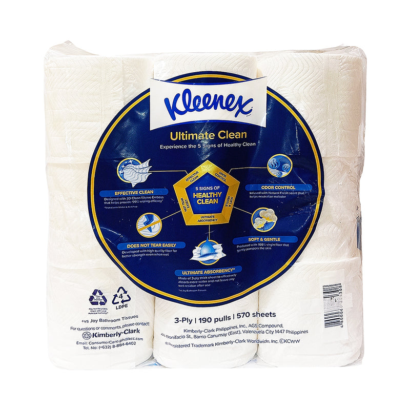 Kleenex Bathroom Tissue 3ply 9's