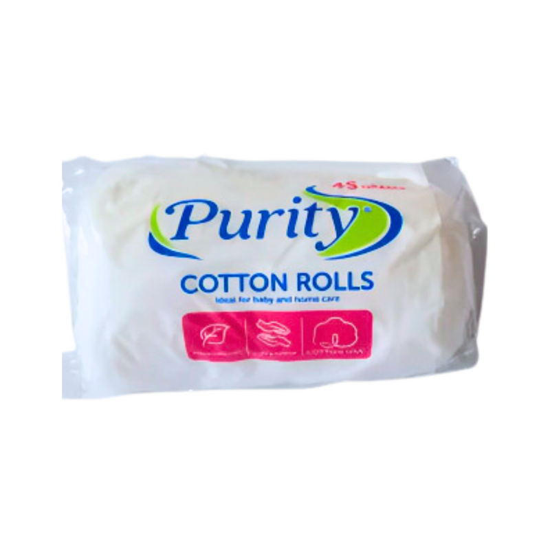 Purity Hypoallergenic Cotton Roll 45g