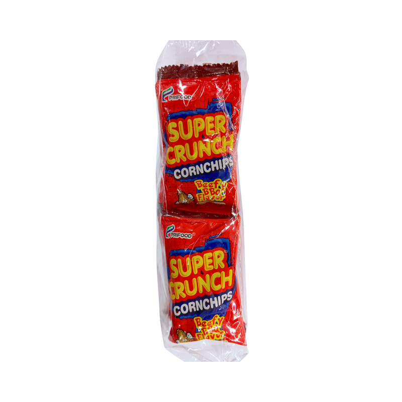 Super Crunch Corn Chips  BBQ 7g x 12's