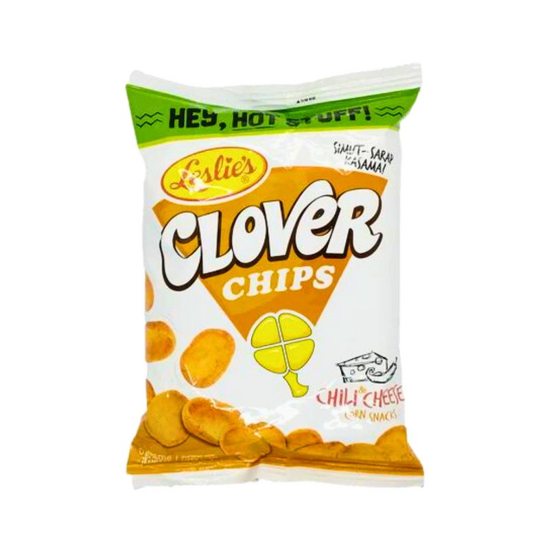 Clover Chips Corn Snacks Chili And Cheese 24g