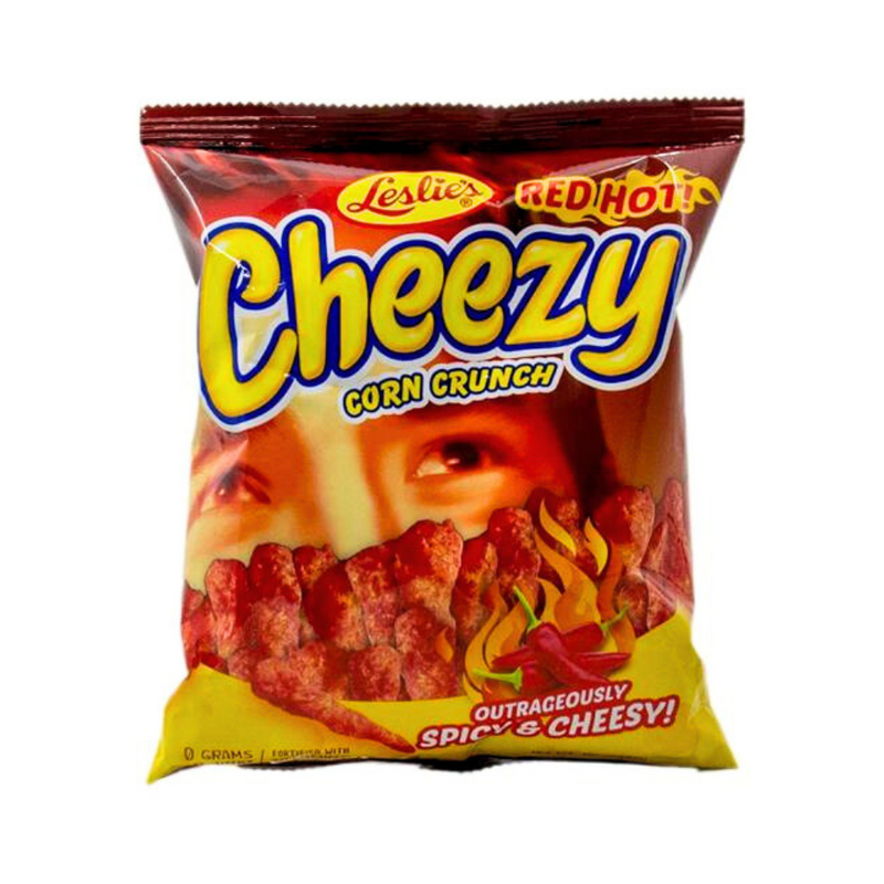 Cheezy Corn Crunch Red Hot 70g