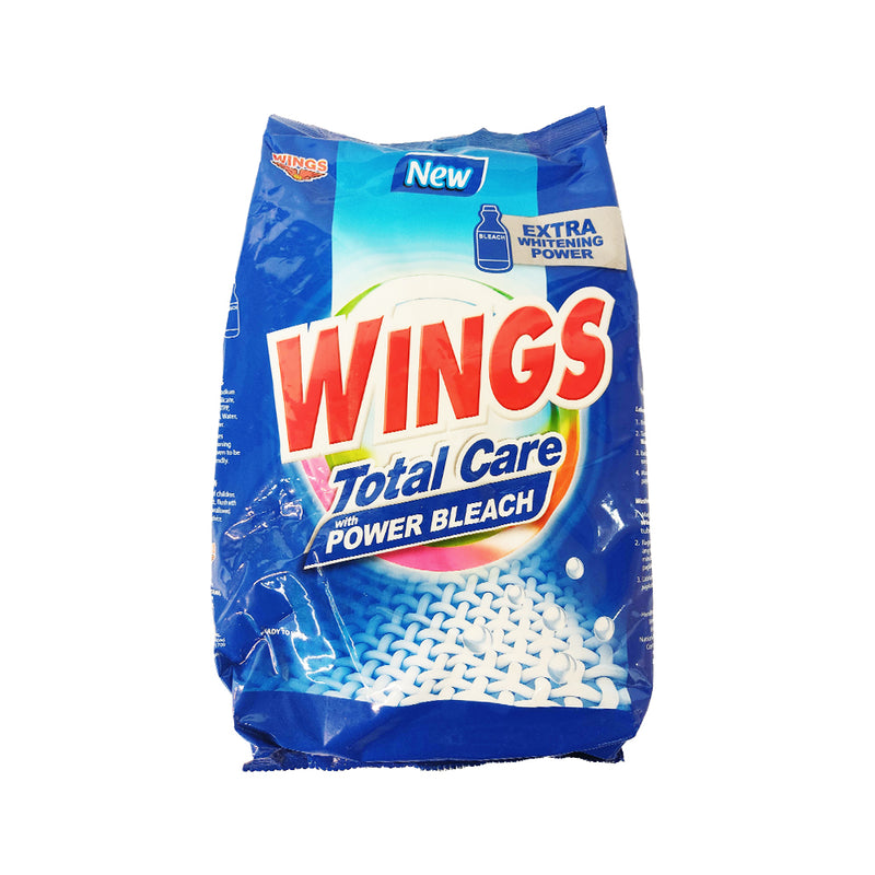 Wings Powder Detergent Total Care With Power Bleach 1.1kg