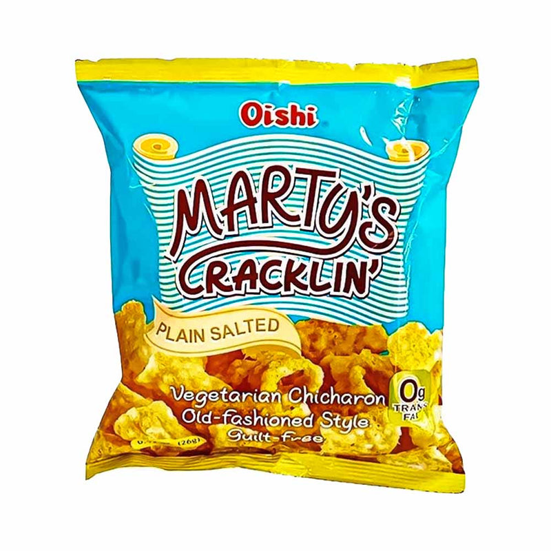 Oishi Marty's Cracklin' Plain Salted 26g