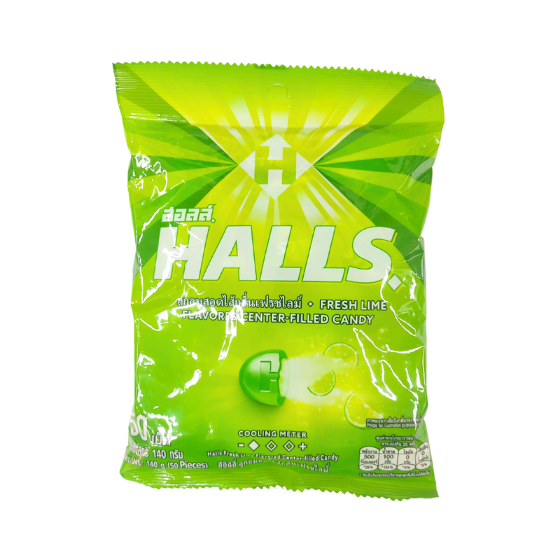 Halls Candy Fresh Lime 50's
