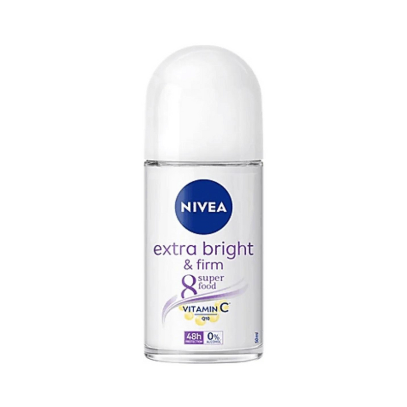 Nivea Extra Bright And Firm Deodorant Roll On 50ml
