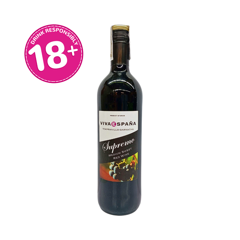 Viva Espana Medium Sweet Red Wine 750ml