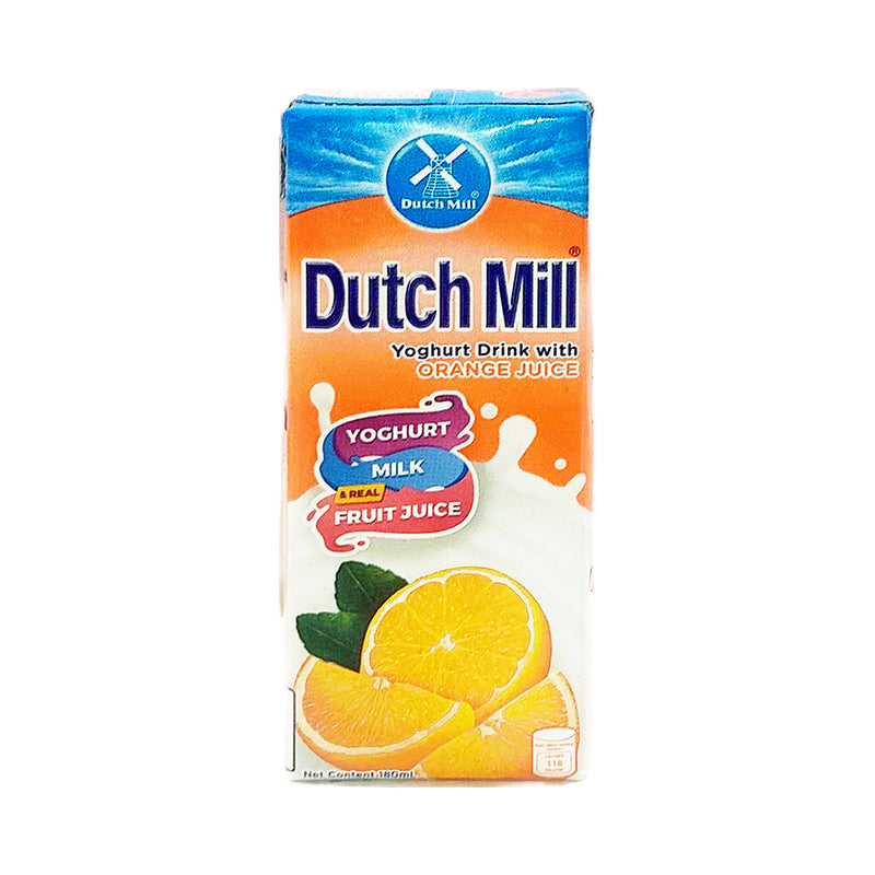 Dutch Mill UHT Yoghurt Drink Orange 180ml