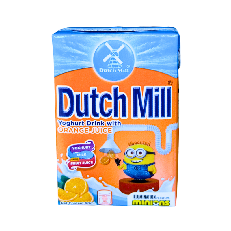 Dutch Mill Set Dutch Mill UHT Yoghurt Drink Orange 90ml