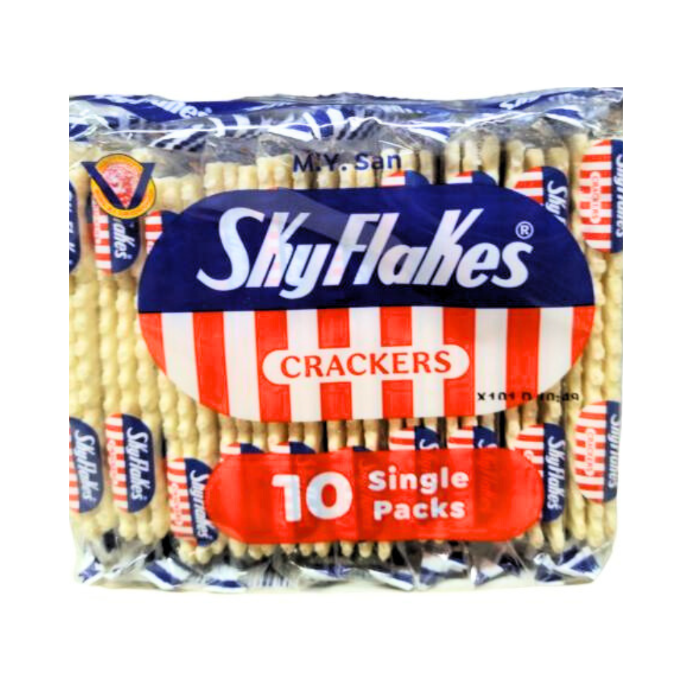 Snacker Flakes M.Y. San Sky Flakes Crackers Original 25g x 10's