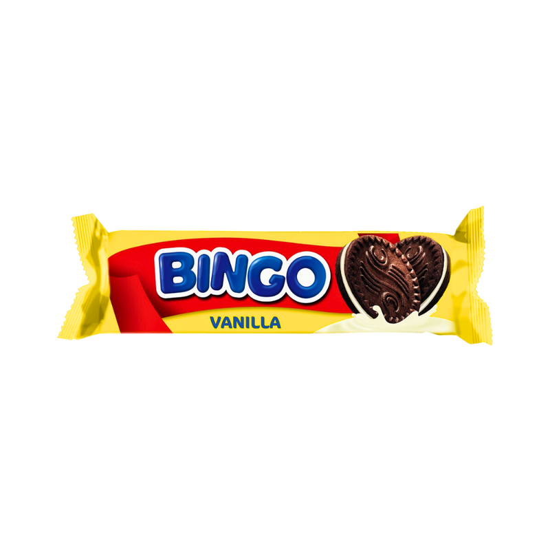 Nissin Bingo Sandwich Cookies Vanilla 75g