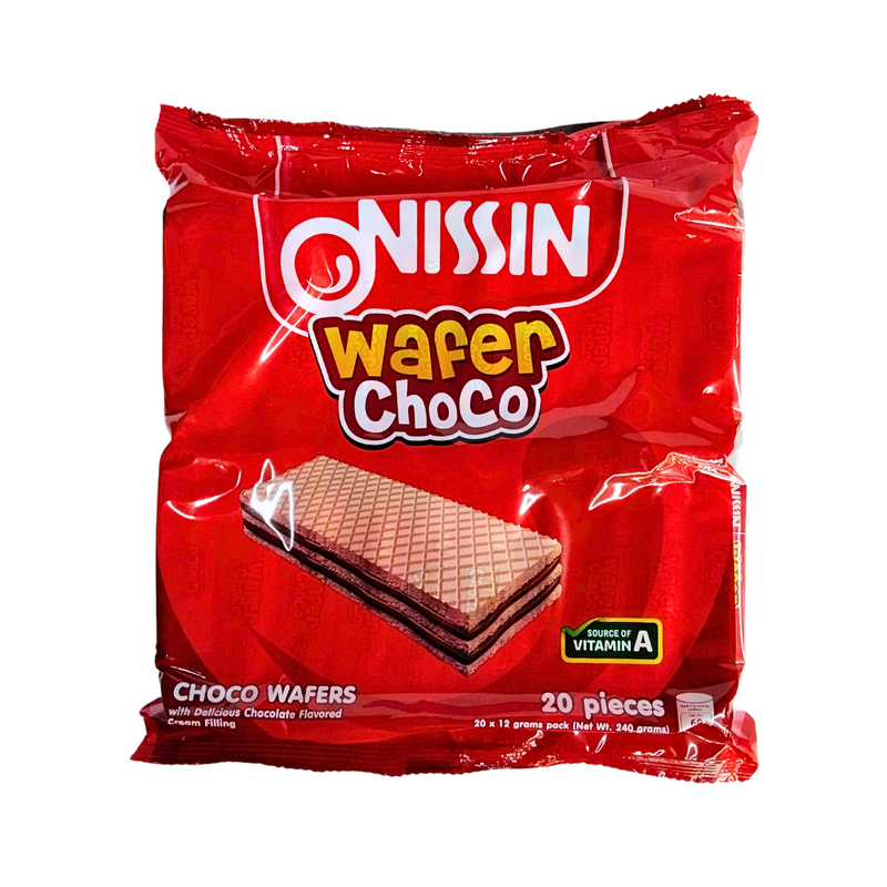 Nissin Wafer Chocolate 12g x 20's