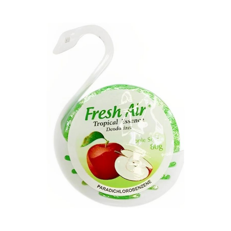 Fresh Air Deodorizer With Plastic Swan Container Apple Scent 80g