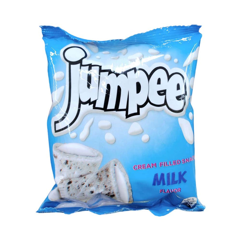 Jumpee Cream Filled Snacks Milk 35g