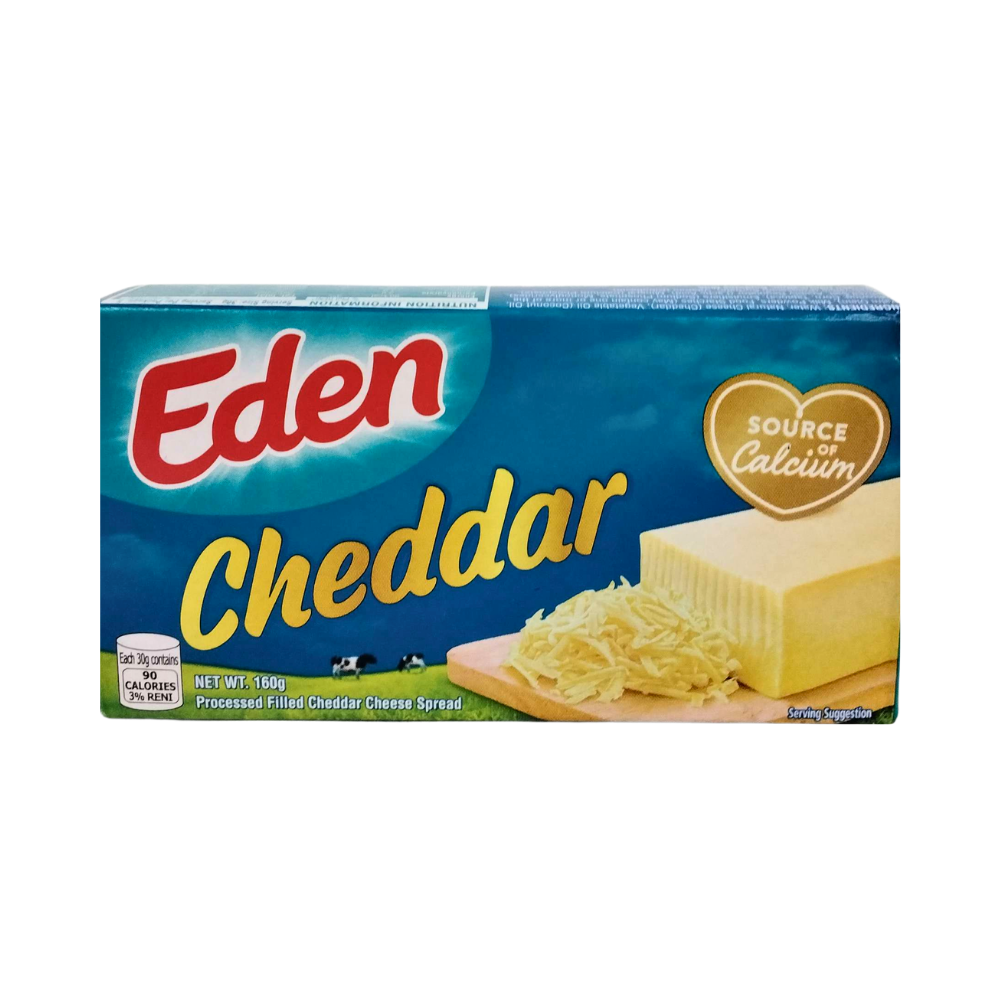 Lot Of 45 Eden Cheese Blocks - 160g Each, Kraft Brand, Expires Oct 2025, Made In Philippines