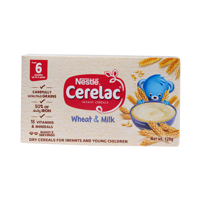 Nestle Cerelac Baby Food Wheat And Milk 120g