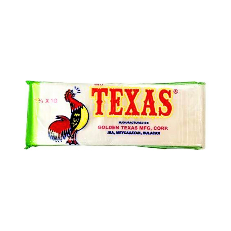 Texas Plastic Cellophane 1 3/4 x 10 100's