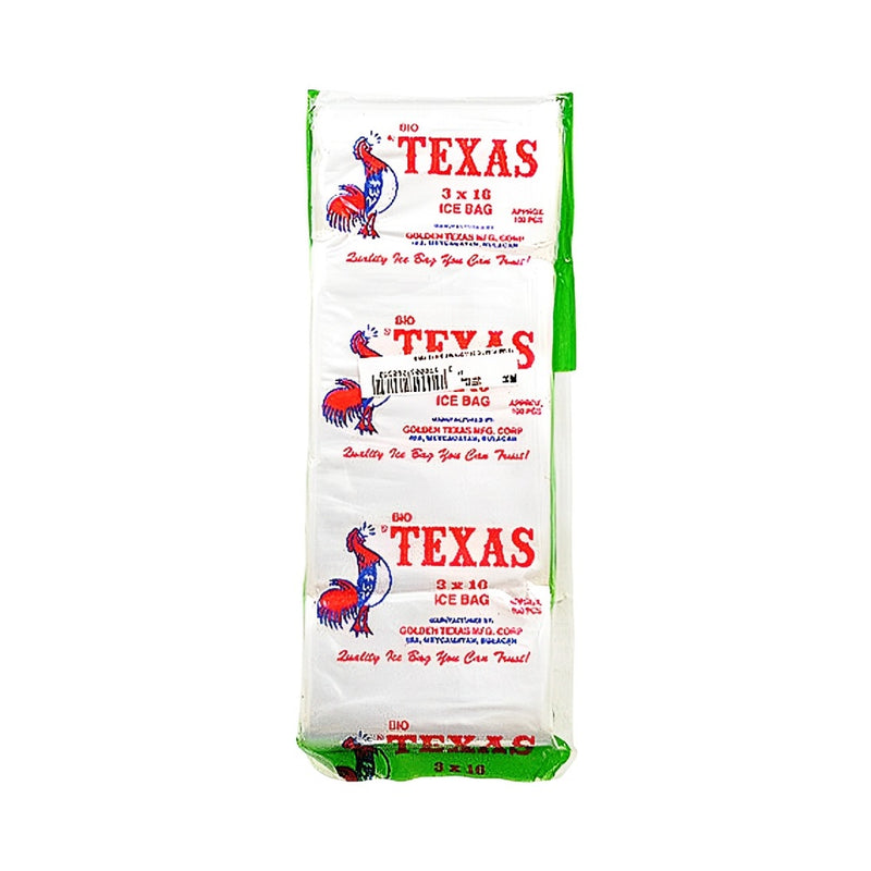 Texas Plastic Cellophane 3 x 16in 100's