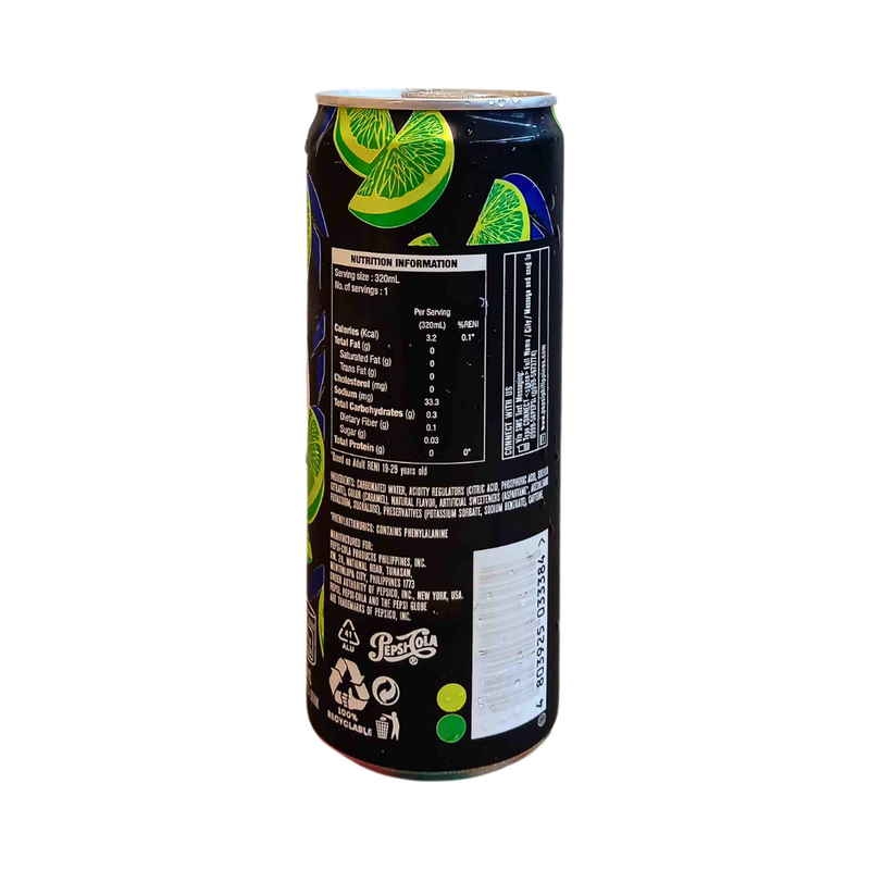 Pepsi Zero Sugar Lime 320ml