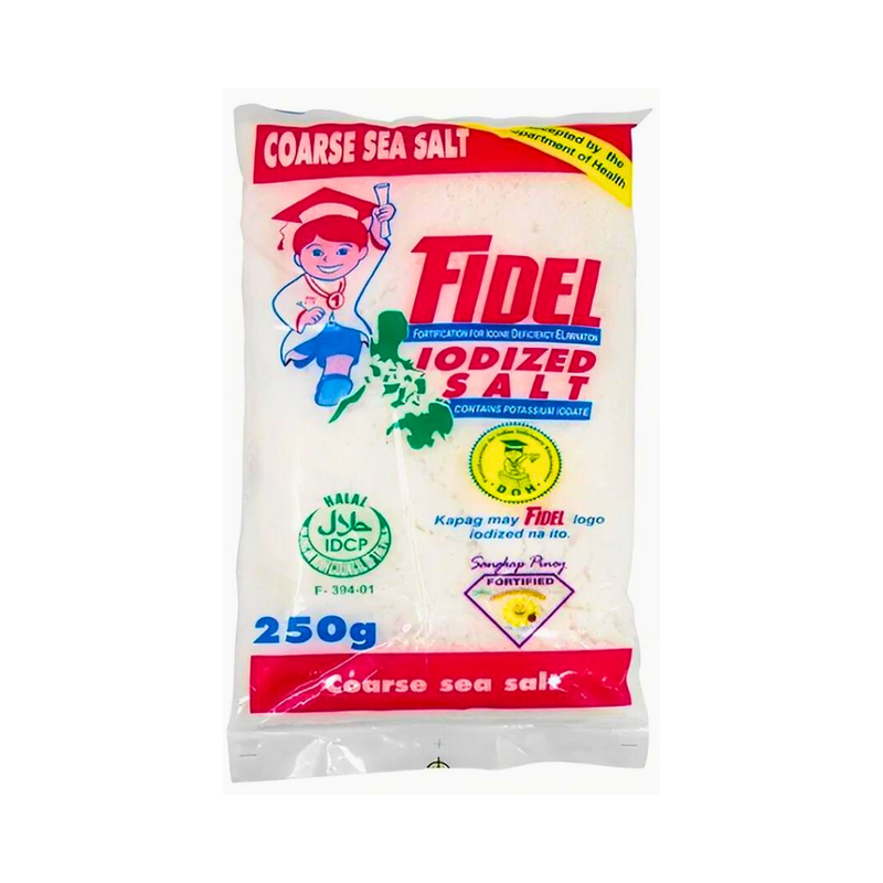 Fidel Iodized Coarse Salt 250g