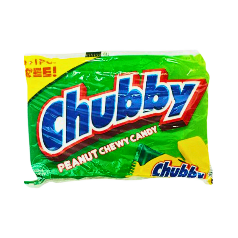 Chubby Chewy Candy Peanut 20's