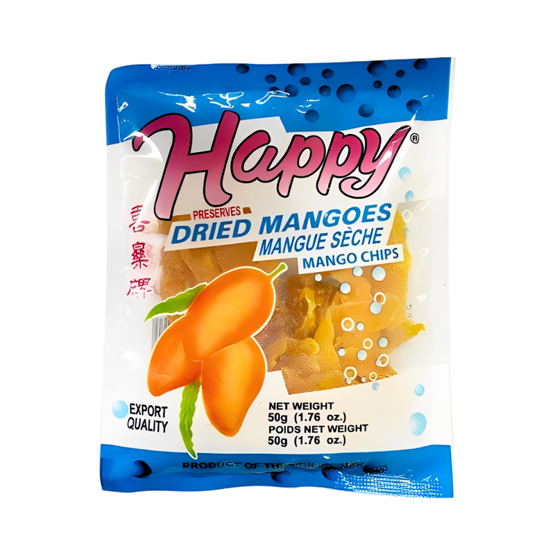 Happy Dried Mango Chips 50g