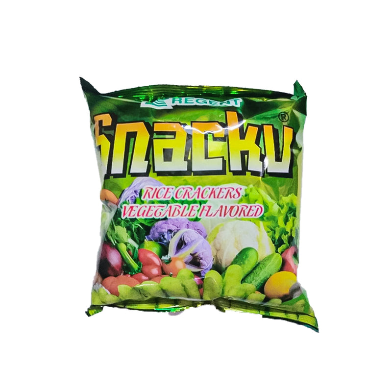 Regent Snacku Rice Crackers Vegetable Flavored 25g