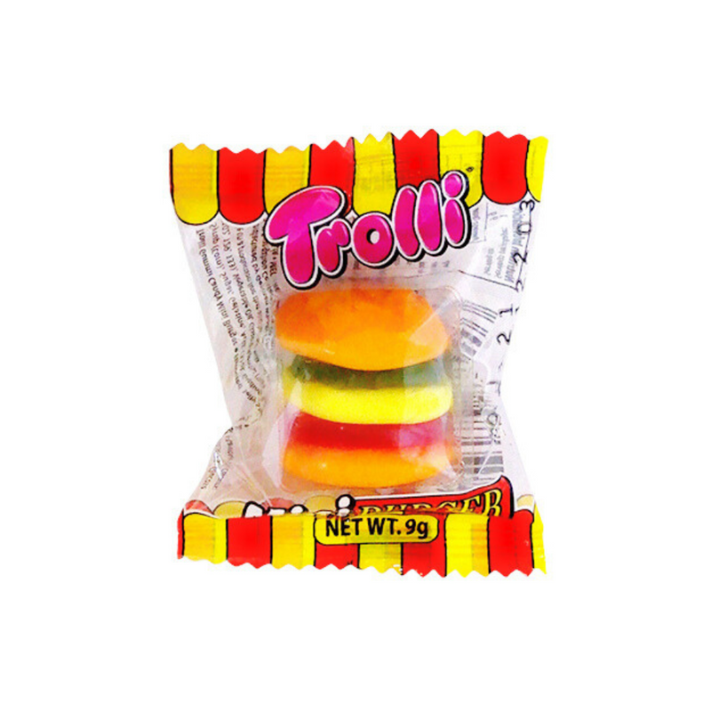 Trolli Gummy Candy Mini Burger 9g