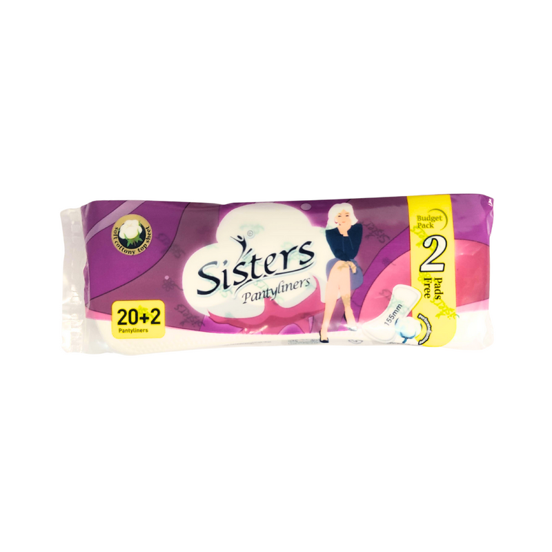Sisters Pantyliner Budget Pack 20's